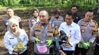 "Polresta Malang" Tanam Jagung Varietas Unggul, Komitmen Dukung Program Food Estate Untuk Swasembada Pangan