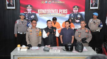 Polresta Malang Kota Berhasil Tangkap 2 Jambret dengan Kekerasan yang Viral di Medsos