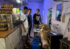 Polres Nganjuk Ungkap Kasus Penjualan Miras Tanpa Izin di Tanjunganom