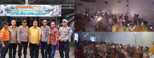 Toleransi Umat Beragama Di Wujudkan Dalam Perayaan Natal Gereja GPDI Mojowarno