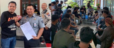 Aliansi Madura Indonesia (AMI) Geruduk Kanwil Kemenkumham Jawa Timur 