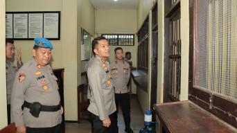 Jelang Nataru, Polres Nganjuk Pastikan Rutan Aman dan Kondusif