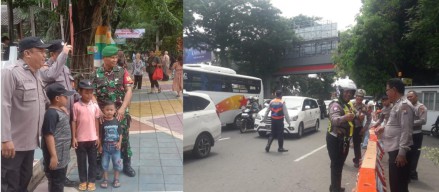 Ops Lilin Semeru, Polrestabes Surabaya Pertebal Pengamanan Pasca Natal di Tempat Wisata