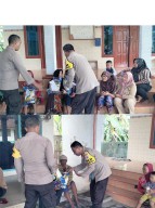 Kapolres Nganjuk Apresiasi Polsek Baron yang Sisihkan Penghasilan untuk Berbagi kepada Anak Yatim dan Duafa
