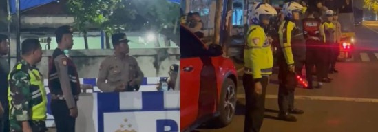 Sinergitas Polres Pamekasan Bersama TNI Tingkatkan Patroli Jelang Pergantian Tahun