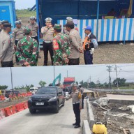 Antisipasi Arus Balik: "Polres Probolinggo Buka Satu Arah Tol Fungsional Probowangi Segmen Kraksaan - Gending"