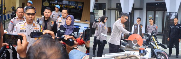 Operasi Lilin Semeru 2024 Kapolres Ngawi Tekankan Pentingnya Kesadaran Berlalu Lintas