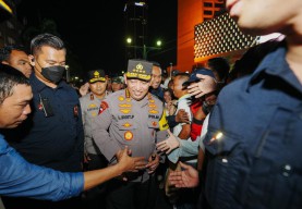 Kapolri: Cek Pengamanan Momen Malam Tahun Baru 2025 di Bundaran HI