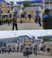 Pos Pelayanan Nataru Polresta Sidoarjo di Terminal Purabaya Bertemakan Kastil, Bermacam Inovasi Pelayanan