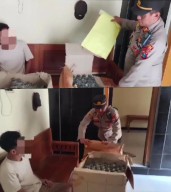 Polsek Pace Amankan: "Puluhan liter Miras di Pacekulon"