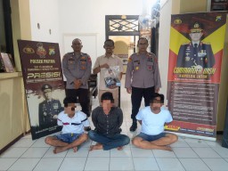Polres Probolinggo: "Berhasil Amankan 3 Tersangka Sindikat Pembobol ATM Asal Lampung"