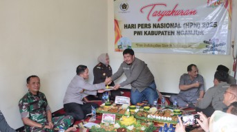 Kapolres Nganjuk: "Hadiri Khataman Al-Qur'an dan Tasyakuran HPN ke-79 oleh PWI Kabupaten Nganjuk"