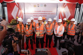 "Sukseskan Program MBG Polda Jatim Bangun Gedung SPPG di SPN"