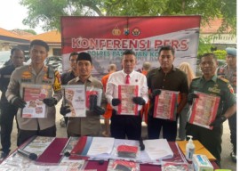 Polres Pasuruan Kota: "Amankan 4 Tersangka Penipuan Berkedok Program Makan Bergizi Gratis"