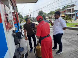 Sidak SPBU, Pastikan Kualitas dan Stok BBM Aman Jelang Idul Fitri 1446H