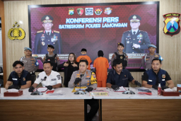 Amankan Dua Tersangka Penembakan 6 Jam Pasca Kejadian di Desa Sembung