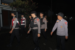 Intensifkan Patroli Rumah Kosong yang Ditinggal Mudik