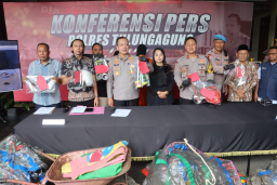 Tetapkan 7 Tersangka Kasus Balon Udara Berpetasan 105 buah