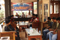 Polres Lamongan Gelar Jumat Curhat Bahas Maraknya Order Fiktif dan Keamanan Pengiriman