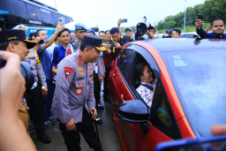 Survei Tunjukan Kepuasan Terhadap Kinerja Polantas Saat Pengamanan Mudik 2025