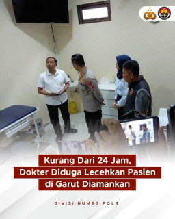 Diduga Oknum Dokter Lecehkan Pasien di Garut