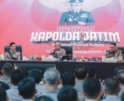 Berikan Arahan Strategis kepada Personel Polres Tuban, Tekankan Profesionalisme dan Inovasi dalam Pelayanan