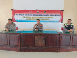 Cegah Penyalahgunaan Narkoba, Polres Nganjuk Gelar Tes Urin Mendadak