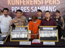 Polisi Ungkap Peredaran Narkoba, Kurir dan 938,73 Gram Sabu Berhasil Diamankan