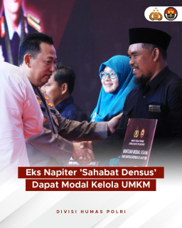 Densus 88 Antiteror Polri Menggandeng Para Eks Narapidana Terorisme (Napiter)