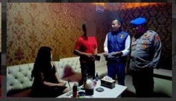 Razia Gabungan POM TNI-Polri Sasar Eks Lokalisasi Guyangan, Sejumlah Miras Diamankan