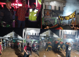 Pagelaran Seni Budaya Bantengan Dusun Borobugis Saptorenggo Pakis Aman Tertib dan Kondusif