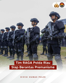Kapolda Riau, Irjen Pol. Dr. Pol Herry Heryawan, S.I.K., M.H., M.Hum., Meluncurkan Program Tim RAGA