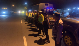 Ops Pekat ll semeru 2025 Polres Pasuruan Gencarkan Patroli Malam Cegah Premanisme dan Geng Motor