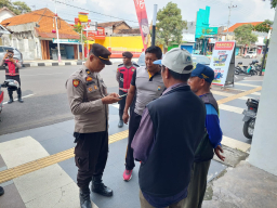 Polres Nganjuk Razia Premanisme dan Jukir Liar Lewat KRYD