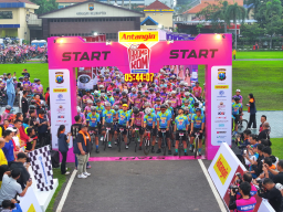 Dukung Industri Pariwisata Polda Jatim Jadi Start Event Sepeda Bromo KOM 2025