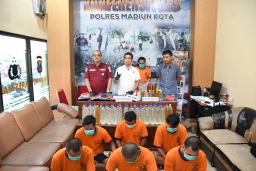 Polisi Berhasil Amankan Belasan Tersangka Kasus Pengeroyokan dan Penganiayaan