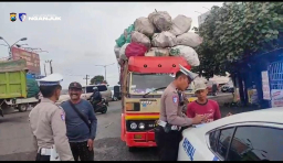 Jawab Keluhan Warga, Polres Nganjuk Gencarkan Tilang Truk ODOL