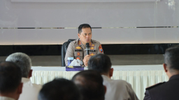 Anev Mei 2025: Kapolres Nganjuk Soroti CCTV dan Percepatan Penyelesaian Kasus