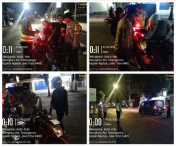 Libur Panjang Idul Adha, Polres Nganjuk Maksimalkan Patroli SREG di Titik Rawan