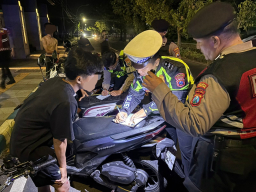 Polres Pasuruan Kota Amankan 8 Unit Motor Tidak Sesuai Spektek, Diduga Balap Liar