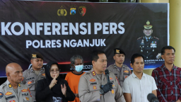 Tersangka Pembunuhan di Bawah Jembatan Ringinanom Dibekuk, Satreskrim Polres Nganjuk Ungkap Motif Sakit Hati