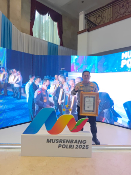 Kerja Kolektif Berbuah Prestasi, Polres Nganjuk Terima Penghargaan dari Kapolri