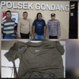 Pelaku Penganiayaan di Gondang Ditangkap Polisi, Bacok Korban dengan Sabit