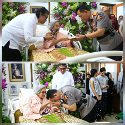 Kapolri Hadiri Perayaan Ulang Tahun ke-100 Ny. Meriyati Hoegeng, Simbol Kesetiaan dan Keteladanan