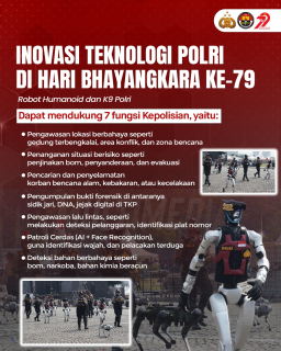 Bhayangkara ke-79, Kepolisian Negara Republik Indonesia