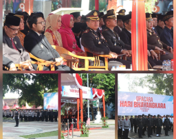 Peringati Hari Bhayangkara ke-79, Polres Nganjuk Tegaskan Komitmen "Polri untuk Masyarakat"