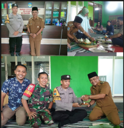 Pemdes Sambiroto Gelar Tumpengan dalam rangka Bhabinkamtibmas. Naik Pangkat