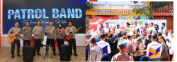 Polres Kediri Kota Bentuk Patrol Band, Cara Humanis Sampaikan Pesan Kamtibmas