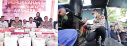 Polda Jatim Tegaskan Perang Terhadap Narkoba: 5,7 Juta Butir Narkotika Dimusnahkan, 3.022 Kasus Diungkap