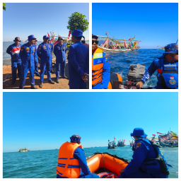 Polres Situbondo Terjunkan Personel Amankan Tradisi Petik Laut dan Selamatan Desa Kilensari